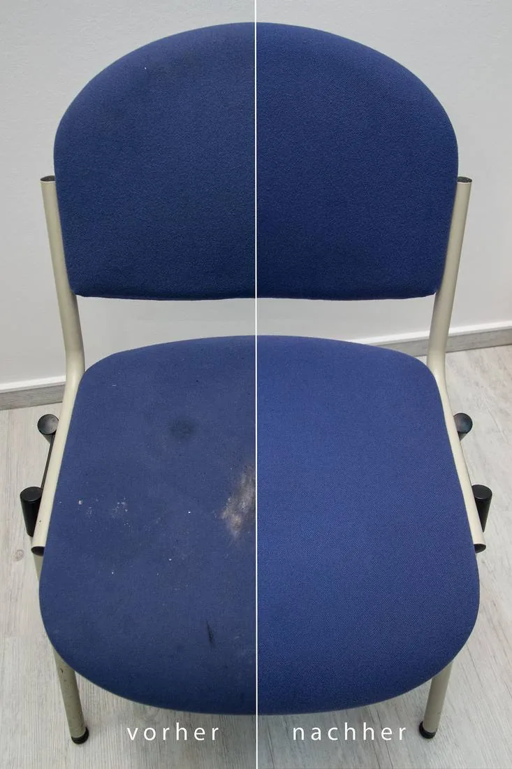Stuhl aus Personalraum in einem KFZ-Werkstatt